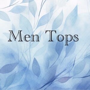 MENS TOPS BELOW